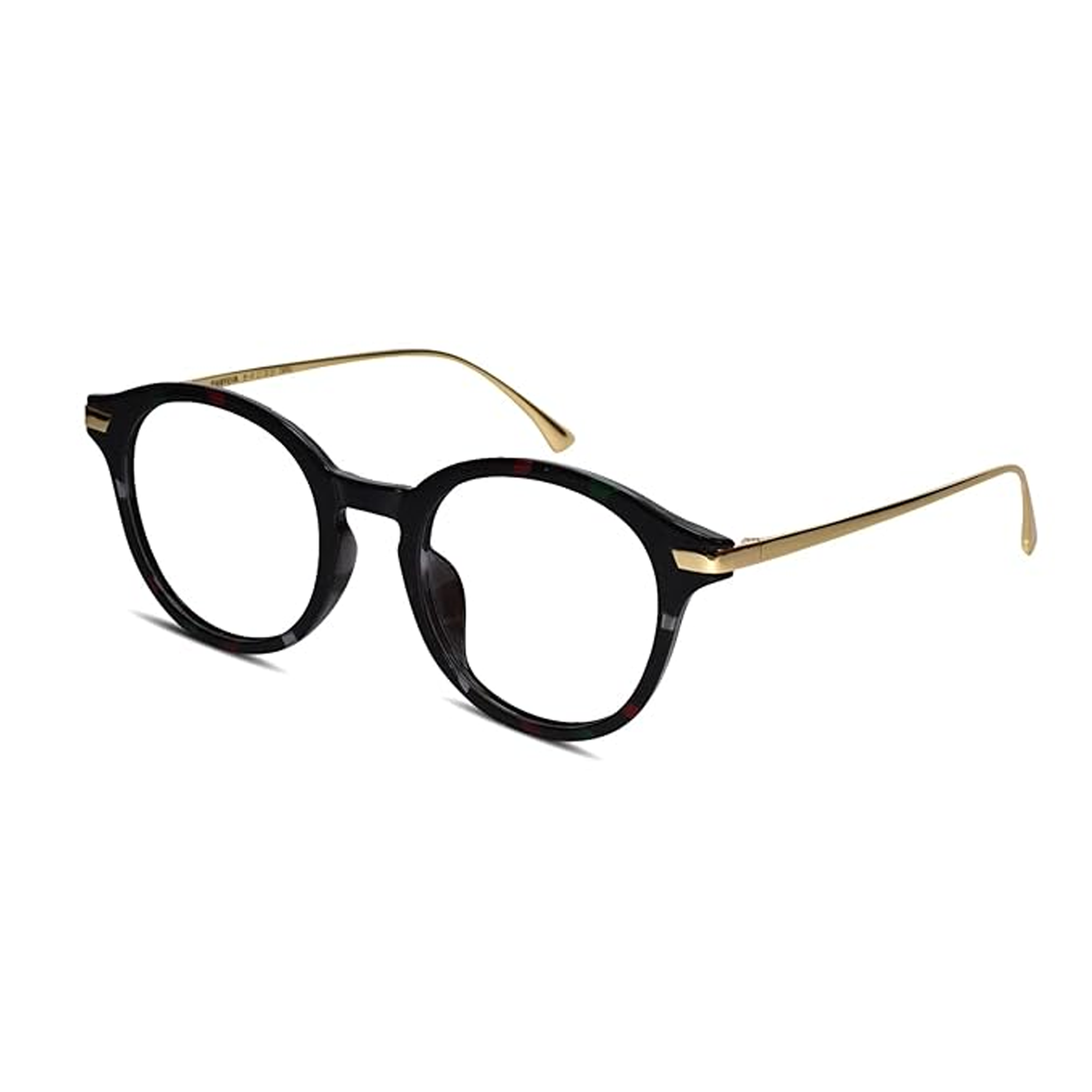 Round Computer Glasses for Eye Protection | Antiglare & Blue Cut Glasses | Scratch Resistant | UV Protection | Men & Women | Large