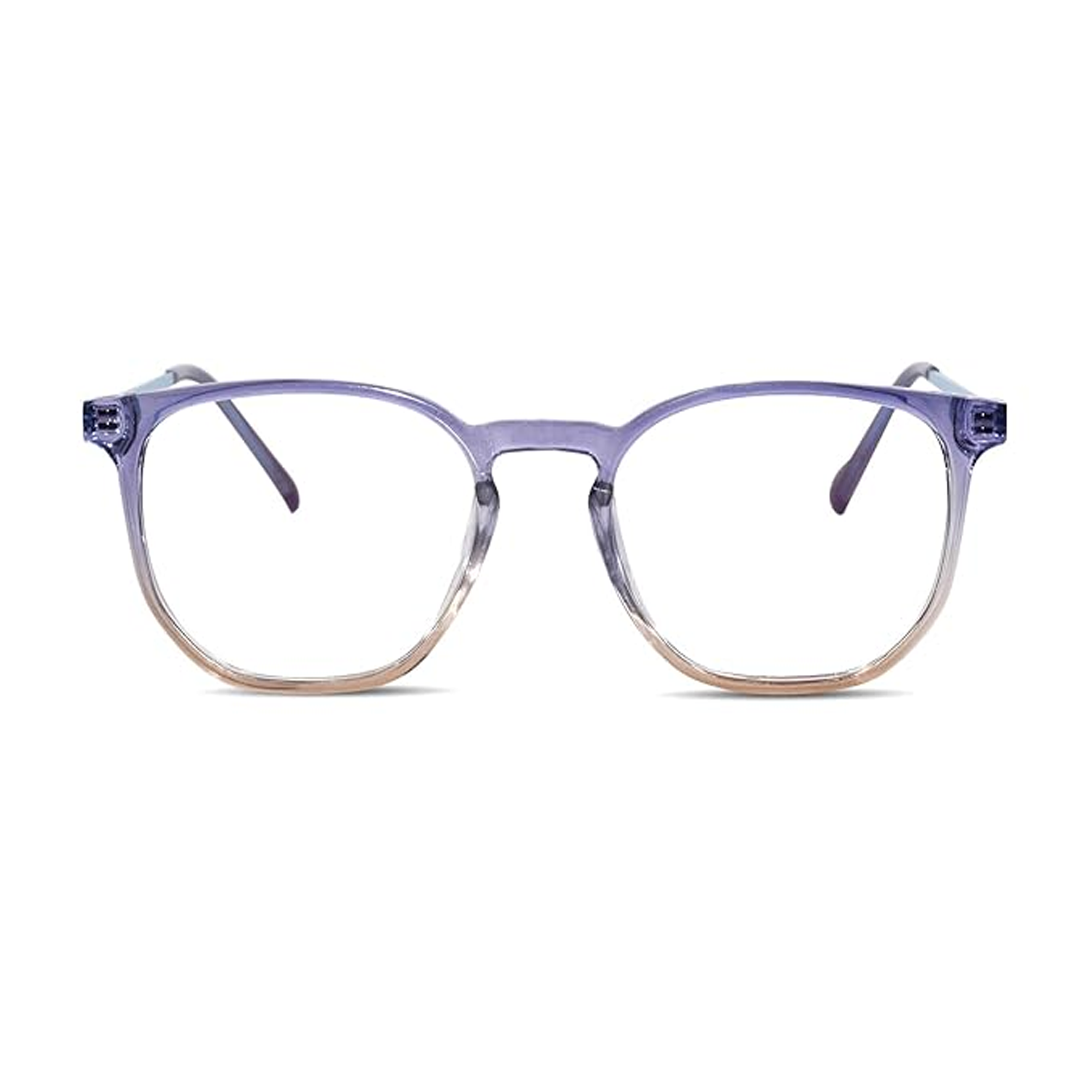 Premium Blue Cut Computer Glasses | Zero Power Antiglare | UV Protection Specs | Rectangle Shape | Men & Women | Medium