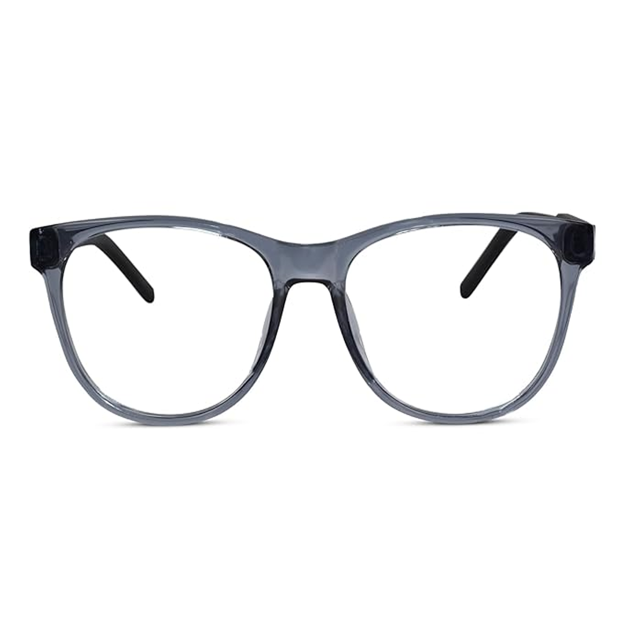 Wayfarer Blue Cut Computer Glasses For Eye Protection | UV Protection Zero Power, Antiglare & Blue Light Filter Glasses | Men & Women | Medium | L2801