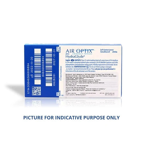 Air Optix plus HydraGlyde - 3 Lens Box