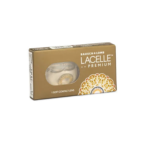 Bausch Lomb Lacelle Pemium GRAY Color Contact Lens 1 Lens Box