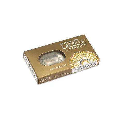 Bausch Lomb Lacelle Pemium GRAY Color Contact Lens 1 Lens Box