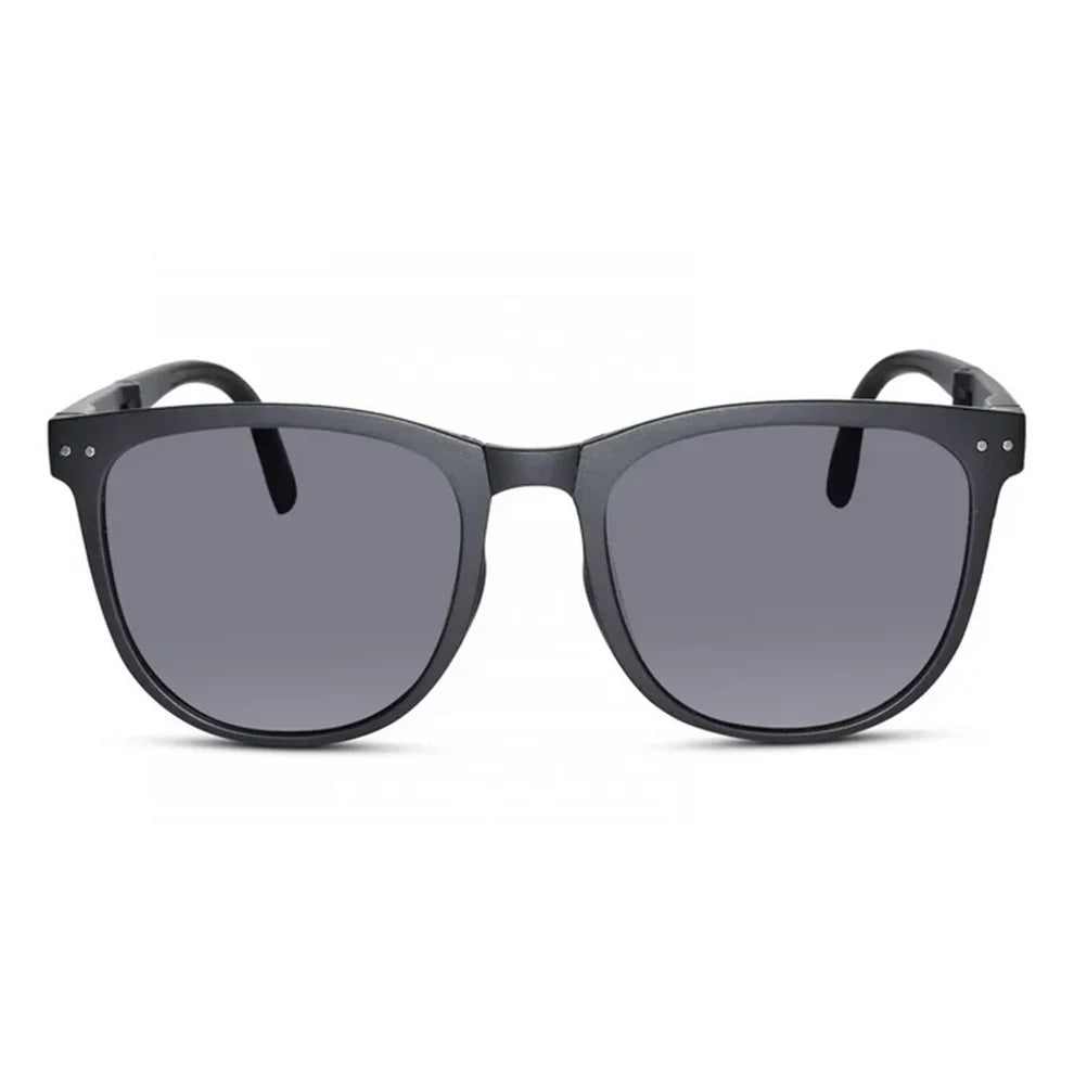 Foldable Matt Brown Wayfarer Sunglasses